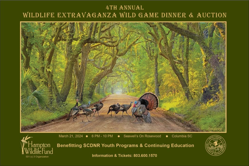 Hampton Wildlife Fund 4th Annual Wildlife Extravaganza Wild Game Dinner and Auction